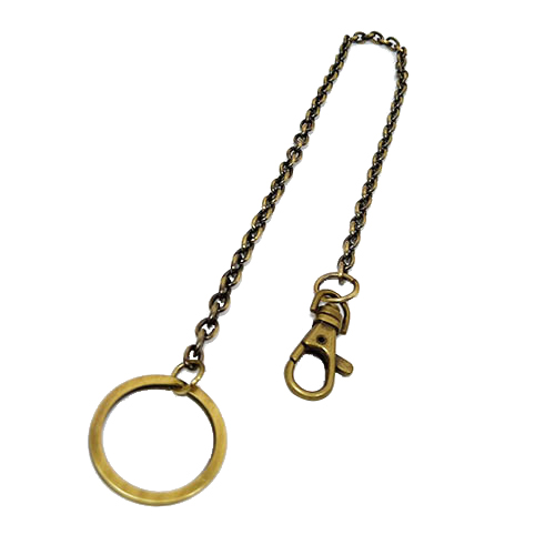 金属古铜色牛仔裤链