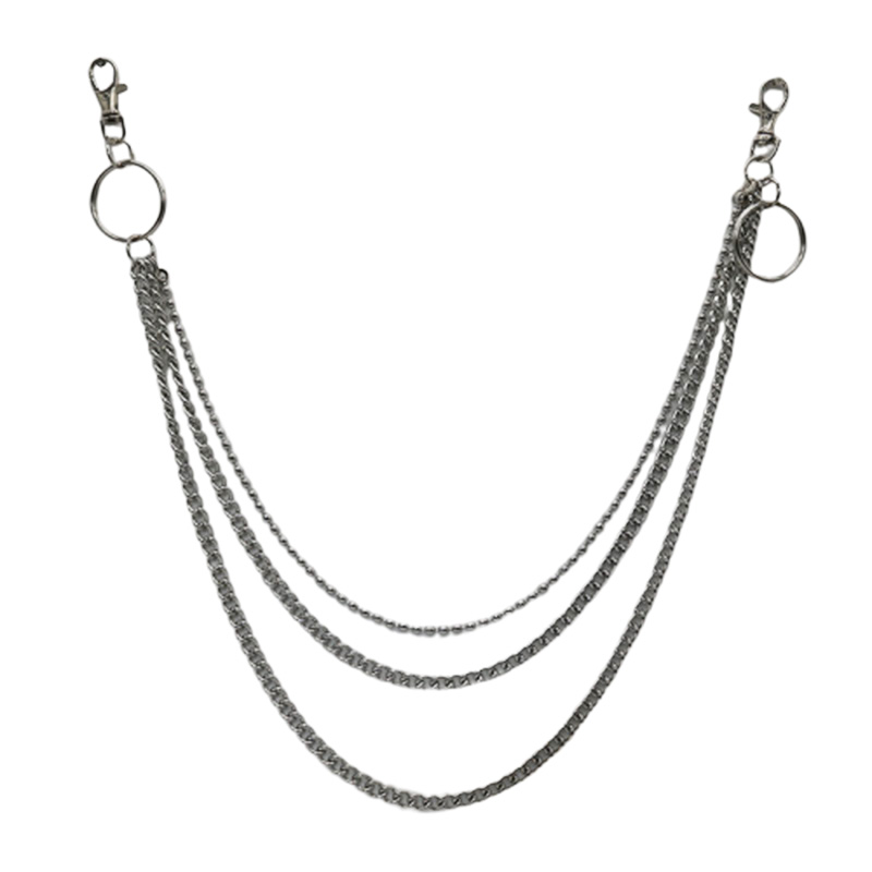 欧美街头hiphop裤链