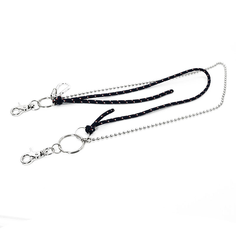 新潮朋克双串珠链